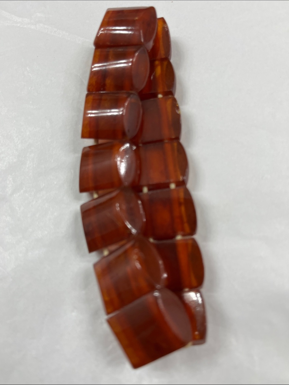 Baltic Amber Rectangular Beads - Picture 4 of 7